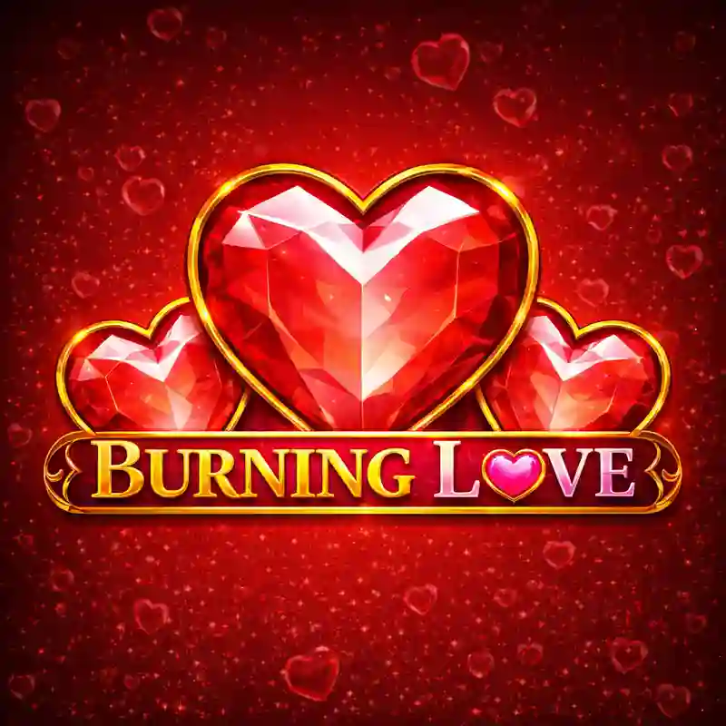 Burning Love casino game interface