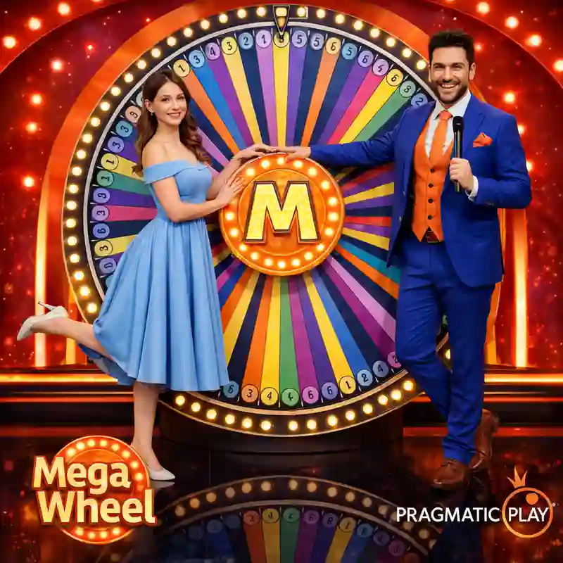 Mega Wheel Live Casino Game at rg777